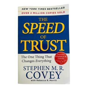 The Speed of Trust Stephen Covey Leadership Business Book
